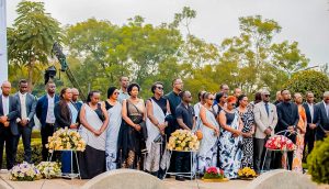 Read more about the article UMUHANGO WO GUSOZA ICYUMWERU CY’ICYUNAMO NO KWIBUKA ABANYAPOLITIKI BISHWE MURI JENOSIDE YAKOREWE ABATUTSI MU 1994.Rebero, tariki ya 13 Mata 2025